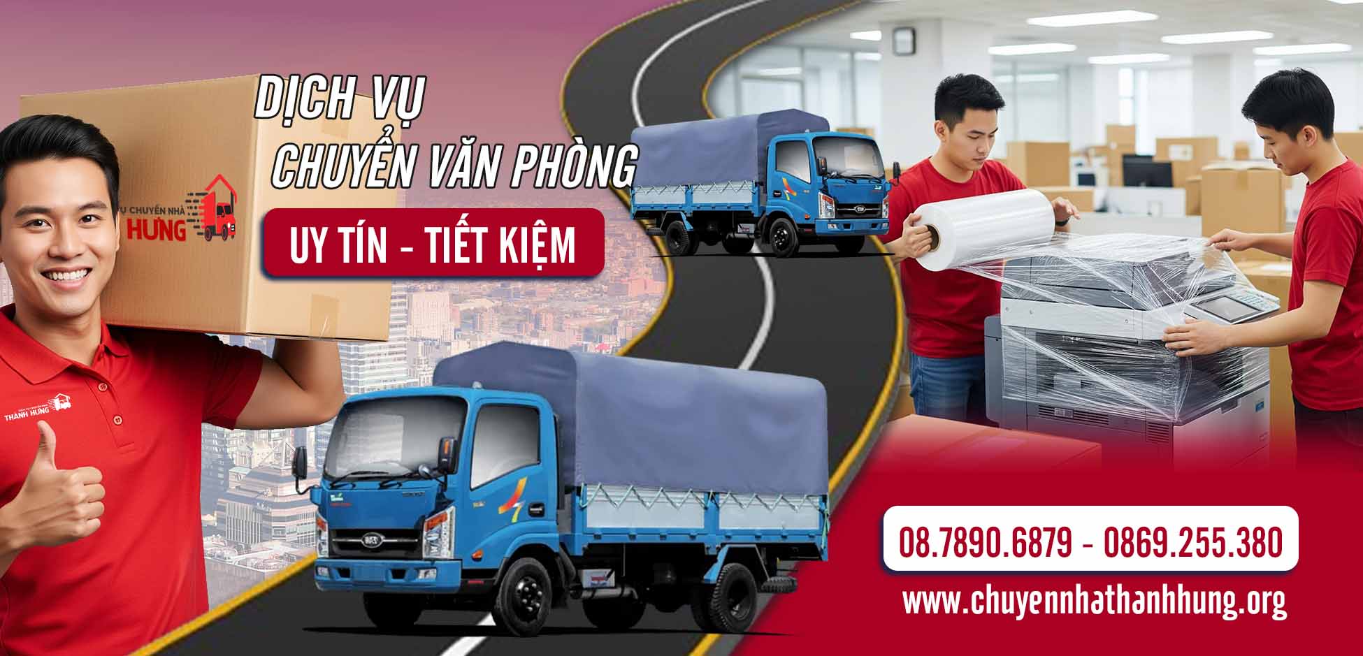 Dịch vụ chuyển văn phòng Thành Hưng